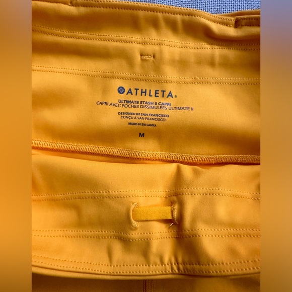 Athleta Ultimate Stash 2 Capri Leggings New - Picture 6 of 9